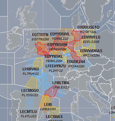 Eurocontrol Unwetter Gewitter Flugverspätung